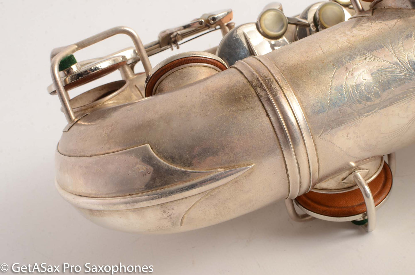 Conn New Wonder II Transitional Alto Saxophone Original Silver Old Pads 237954