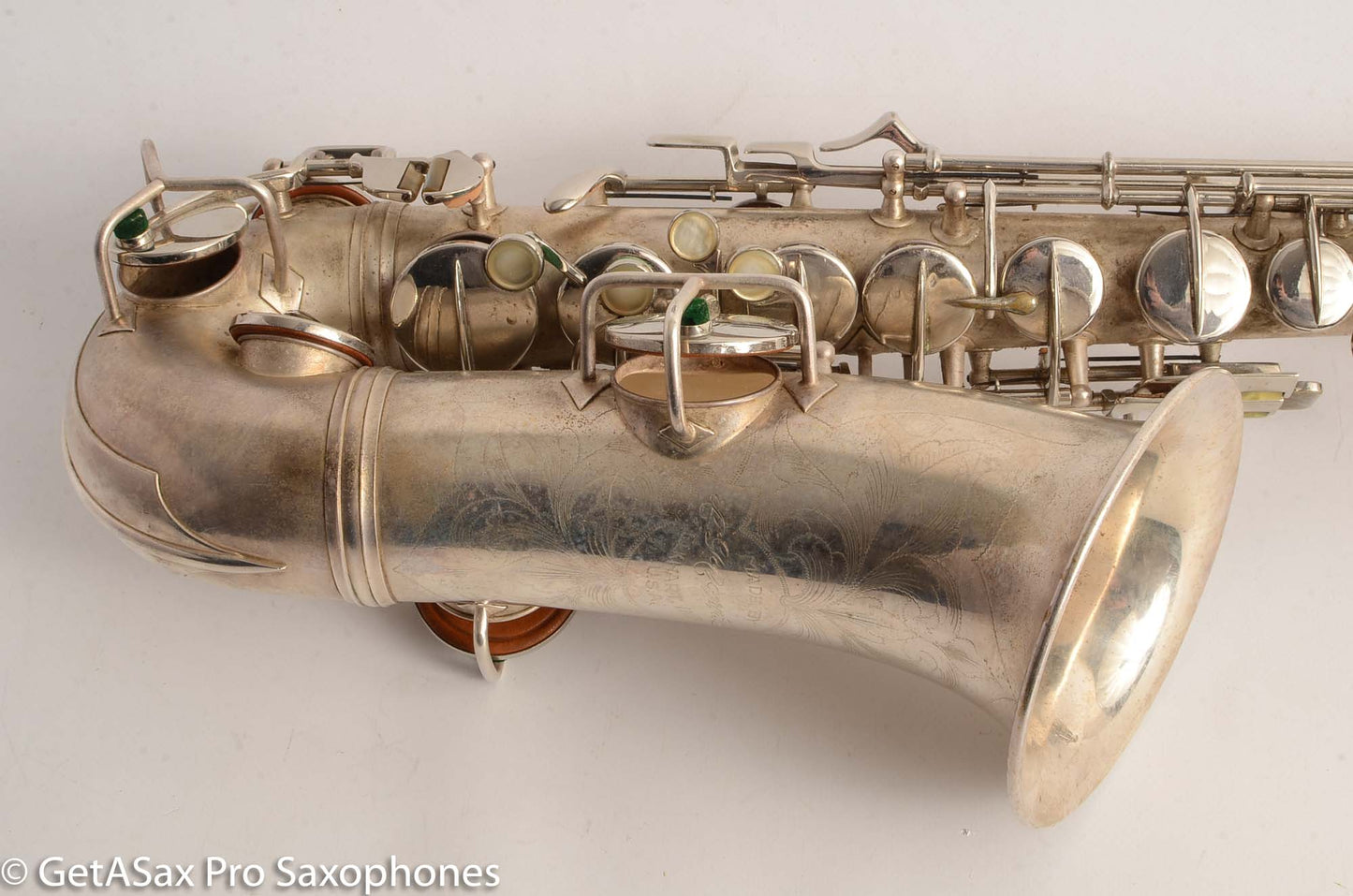 Conn New Wonder II Transitional Alto Saxophone Original Silver Old Pads 237954