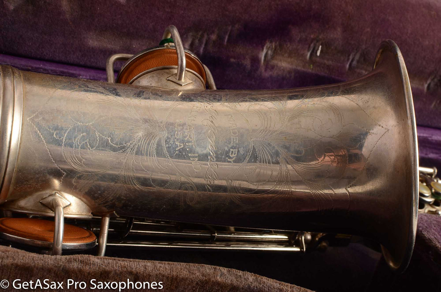 Conn New Wonder II Transitional Alto Saxophone Original Silver Old Pads 237954