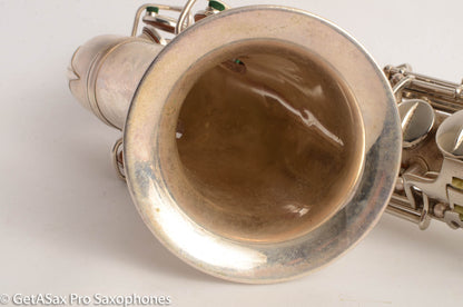 Conn New Wonder II Transitional Alto Saxophone Original Silver Old Pads 237954