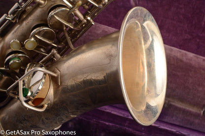 Conn New Wonder II Transitional Alto Saxophone Original Silver Old Pads 237954