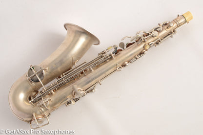 Conn New Wonder II Transitional Alto Saxophone Original Silver Old Pads 237954
