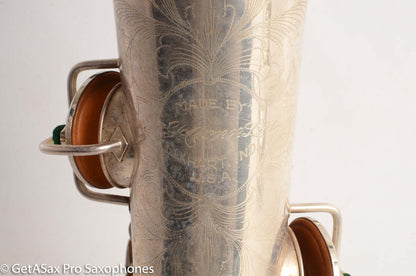 Conn New Wonder II Transitional Alto Saxophone Original Silver Old Pads 237954