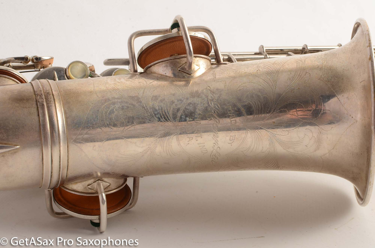 Conn New Wonder II Transitional Alto Saxophone Original Silver Old Pads 237954