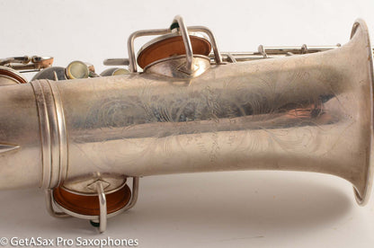 Conn New Wonder II Transitional Alto Saxophone Original Silver Old Pads 237954