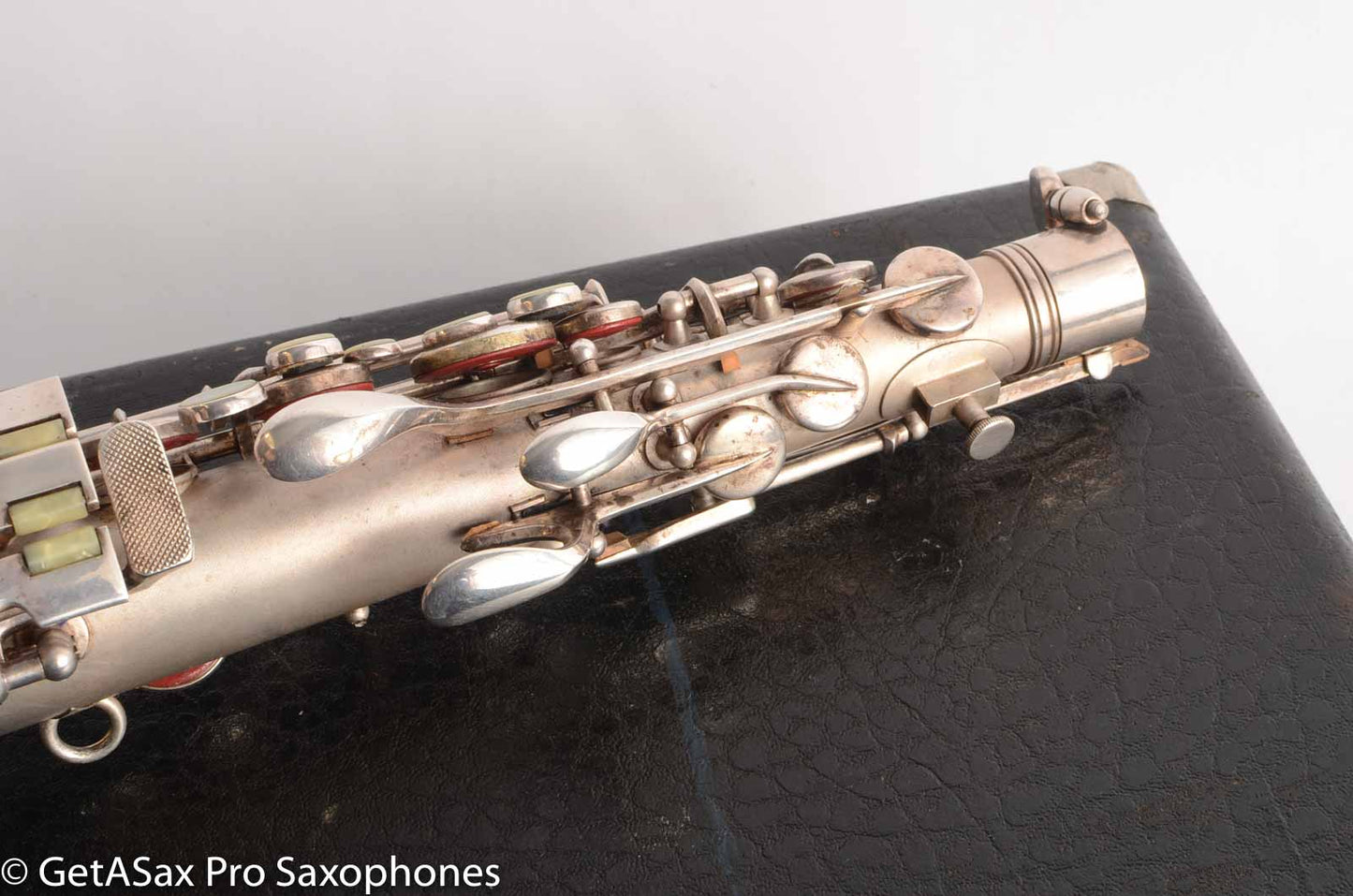 Conn 'Transitional' Art Deco-engraved Alto Original Silver, Overhauled!