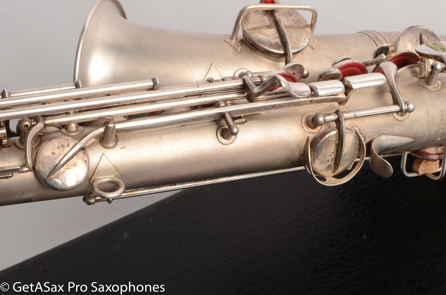 Conn 'Transitional' Art Deco-engraved Alto Original Silver, Overhauled!
