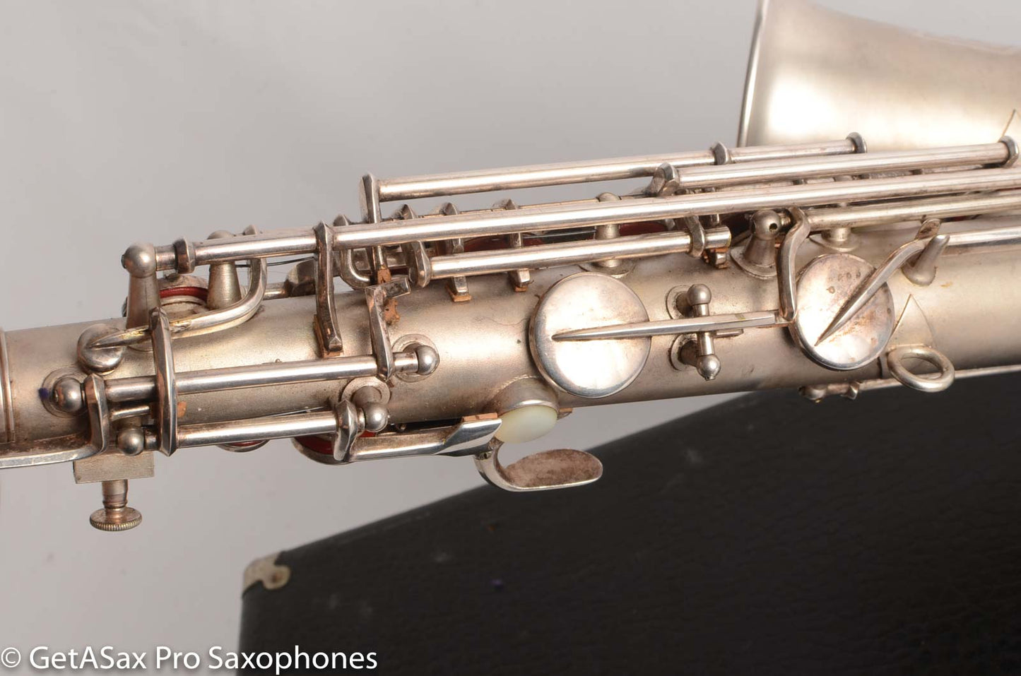 Conn 'Transitional' Art Deco-engraved Alto Original Silver, Overhauled!