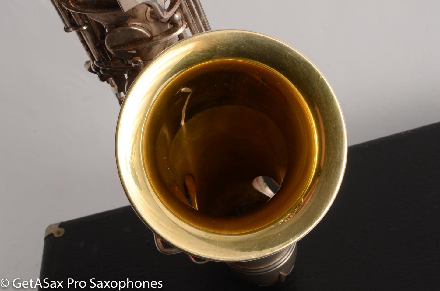 Conn 'Transitional' Art Deco-engraved Alto Original Silver, Overhauled!