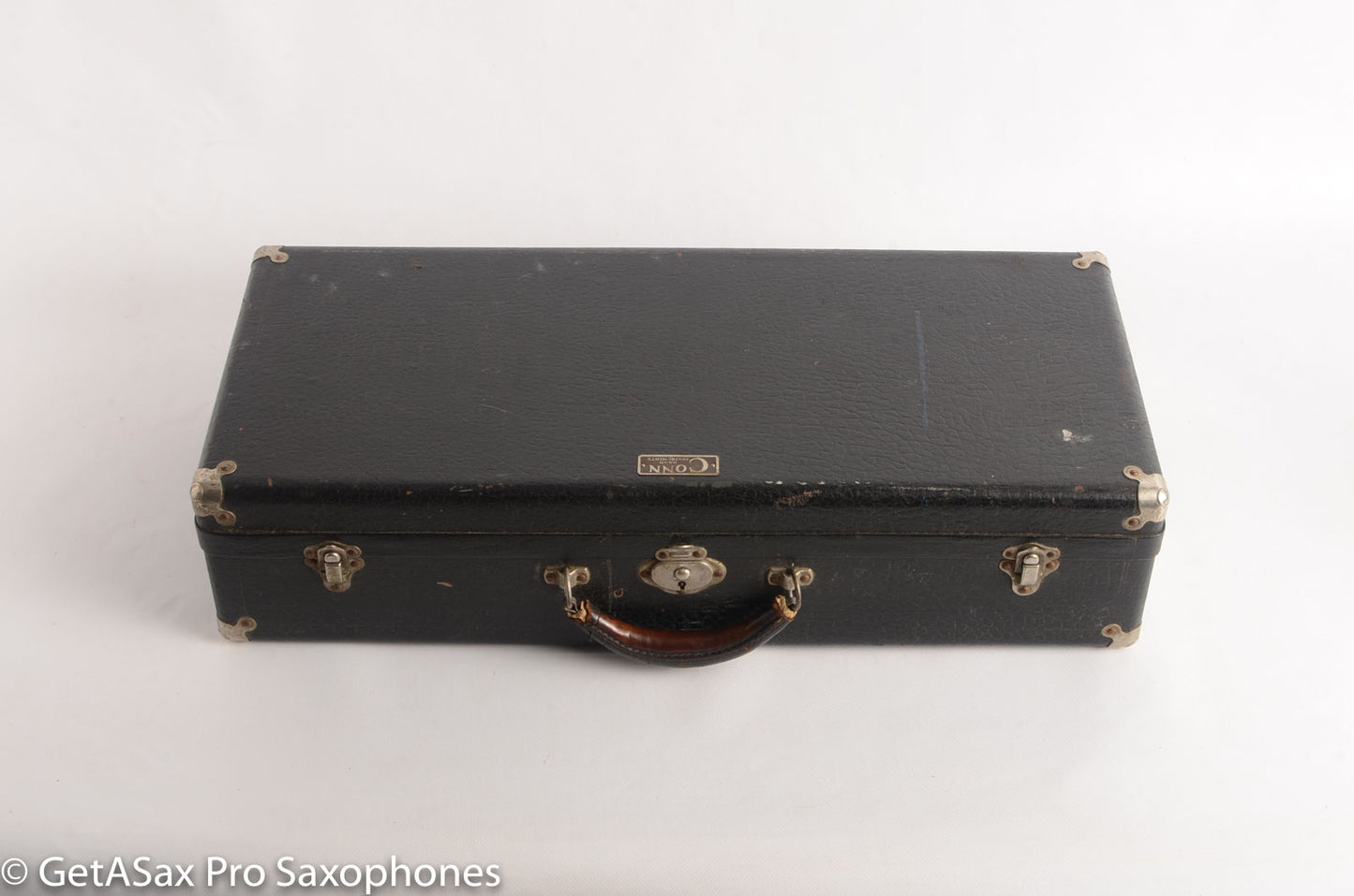 Conn 'Transitional' Art Deco-engraved Alto Original Silver, Overhauled!