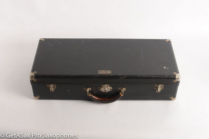 Conn 'Transitional' Art Deco-engraved Alto Original Silver, Overhauled!