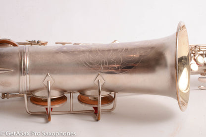 Conn 6M/NWII Transitional Alto Beautiful Original Silver Plate 248633