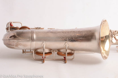 Conn 6M/NWII Transitional Alto Beautiful Original Silver Plate 248633