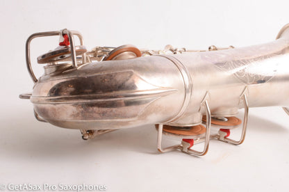 Conn 6M/NWII Transitional Alto Beautiful Original Silver Plate 248633