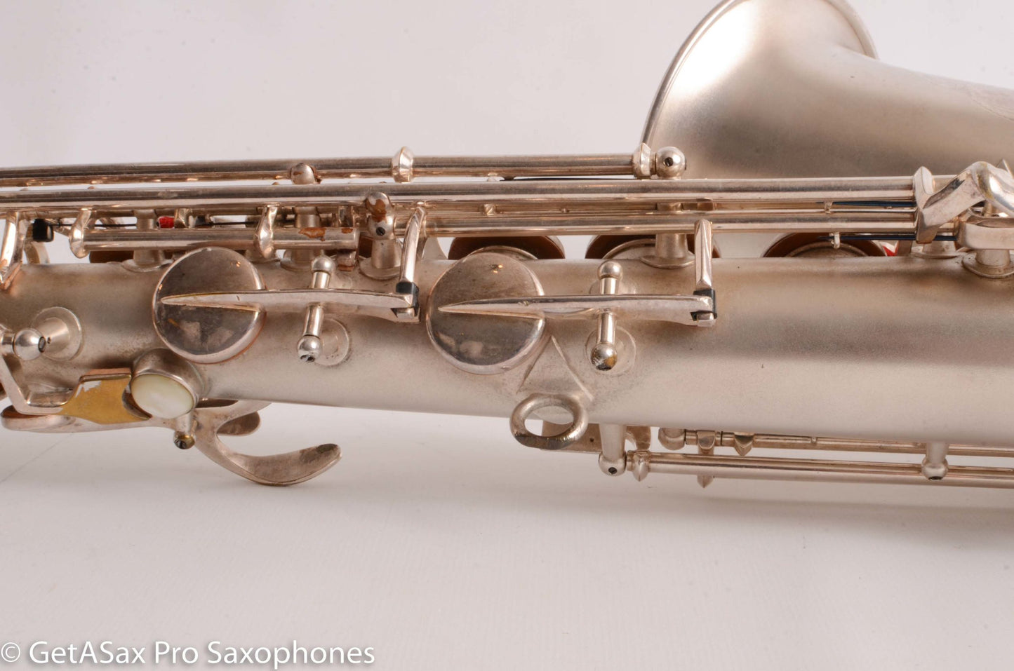Conn 6M/NWII Transitional Alto Beautiful Original Silver Plate 248633