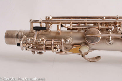 Conn 6M/NWII Transitional Alto Beautiful Original Silver Plate 248633