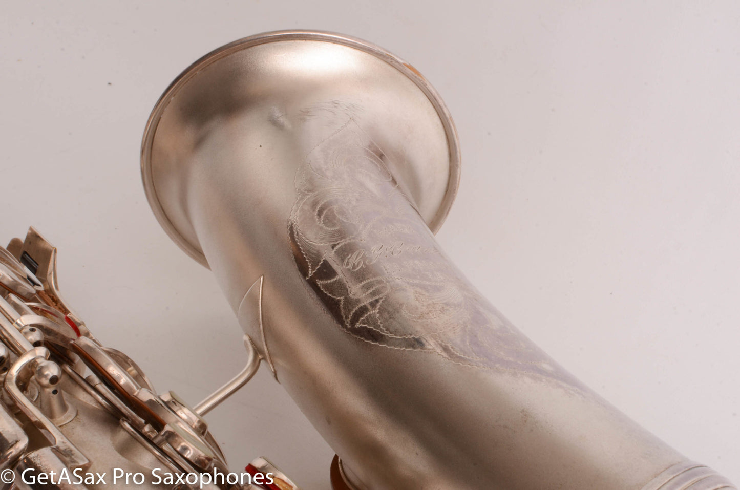 Conn 6M/NWII Transitional Alto Beautiful Original Silver Plate 248633