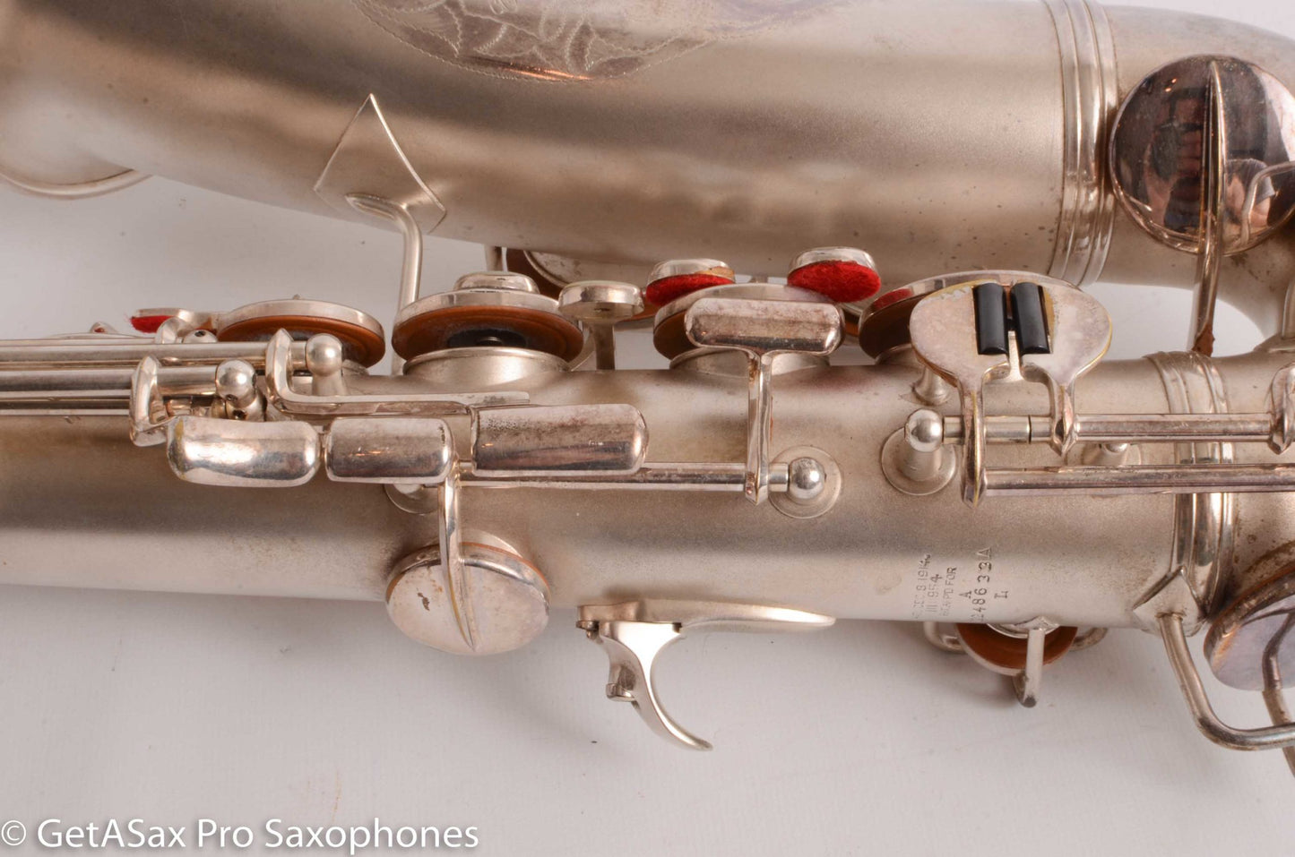 Conn 6M/NWII Transitional Alto Beautiful Original Silver Plate 248633