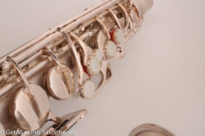 Conn 6M/NWII Transitional Alto Beautiful Original Silver Plate 248633