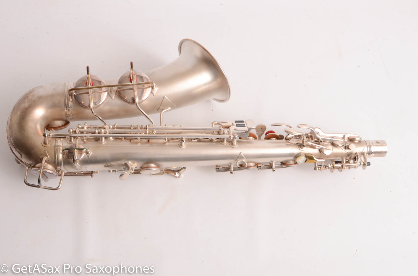 Conn 6M/NWII Transitional Alto Beautiful Original Silver Plate 248633