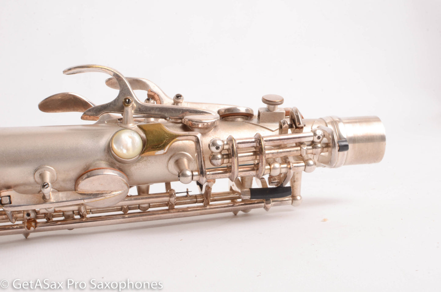 Conn 6M/NWII Transitional Alto Beautiful Original Silver Plate 248633