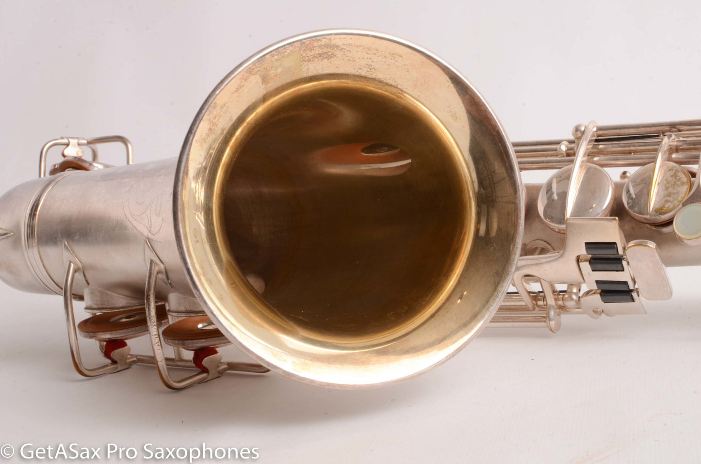 Conn 6M/NWII Transitional Alto Beautiful Original Silver Plate 248633