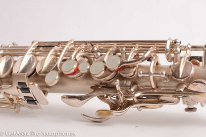 Conn 6M/NWII Transitional Alto Beautiful Original Silver Plate 248633