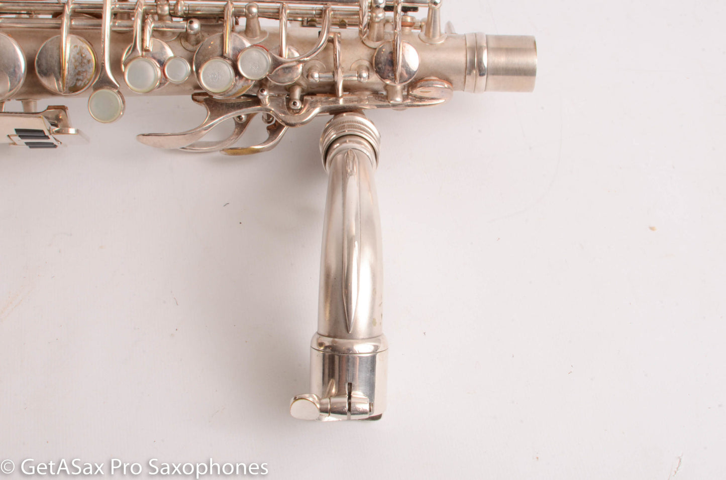 Conn 6M/NWII Transitional Alto Beautiful Original Silver Plate 248633