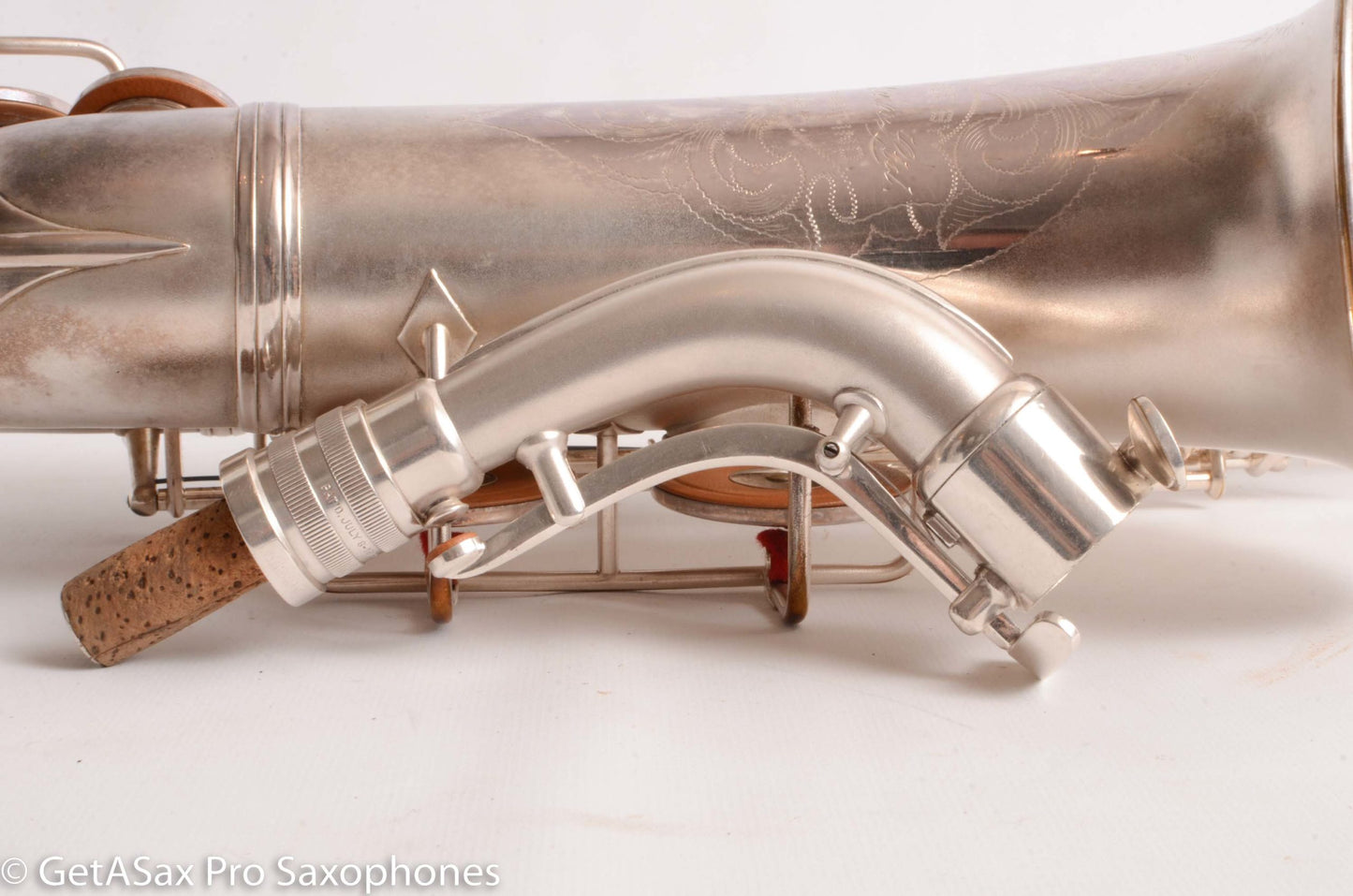 Conn 6M/NWII Transitional Alto Beautiful Original Silver Plate 248633