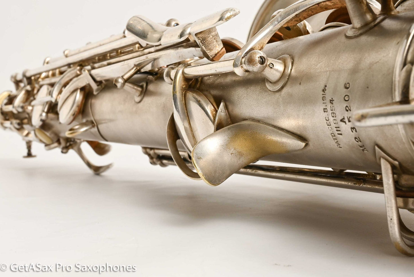 Conn New Wonder II Transitional Alto Original Silver Plate 235206