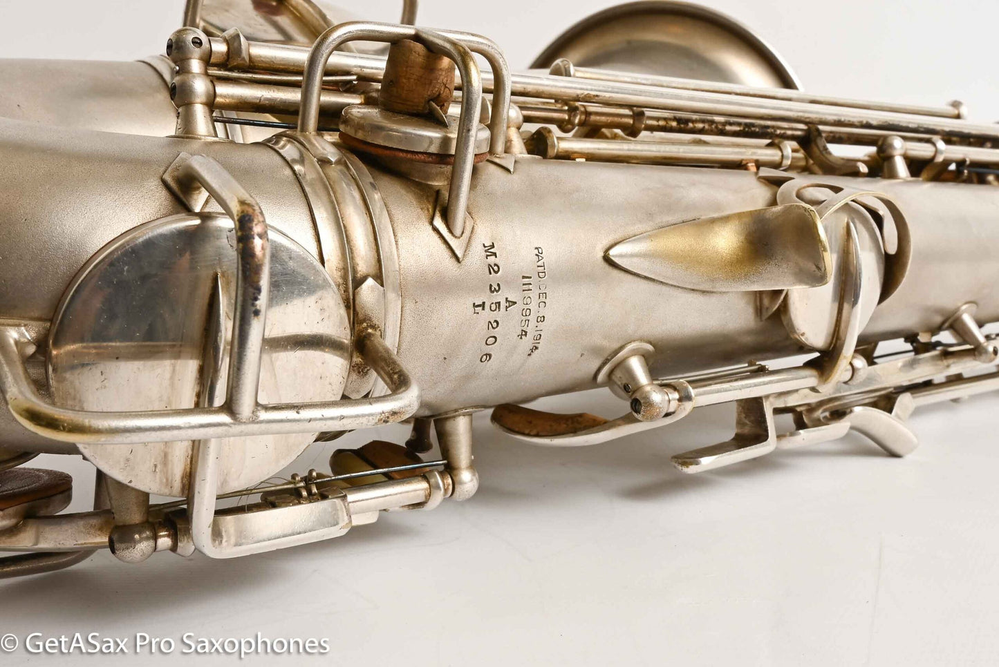 Conn New Wonder II Transitional Alto Original Silver Plate 235206