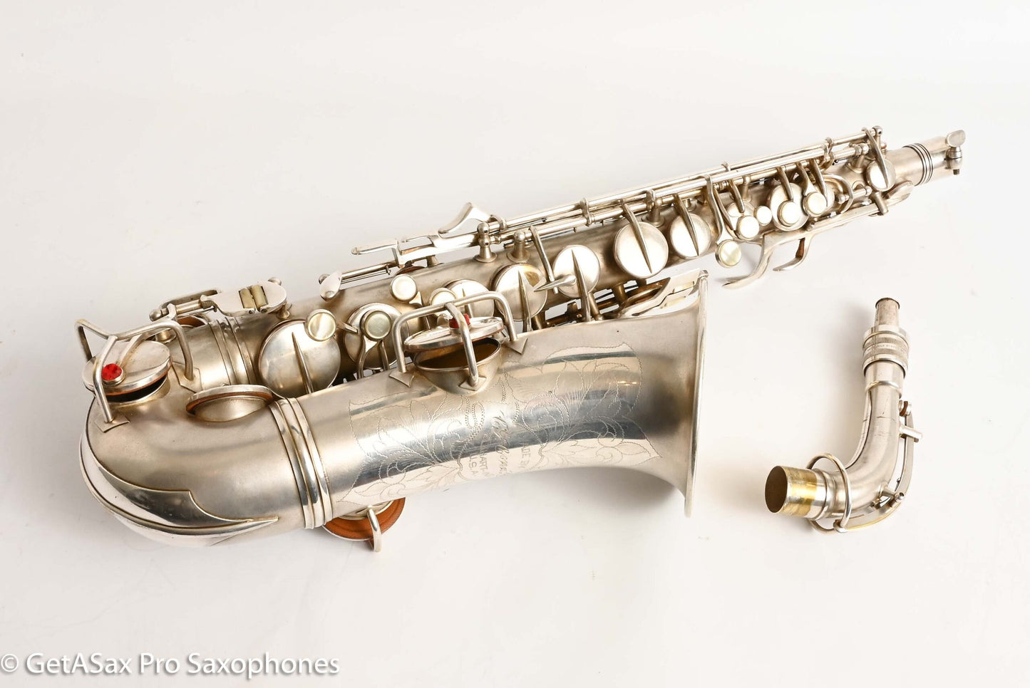 Conn New Wonder II Transitional Alto Original Silver Plate 235206