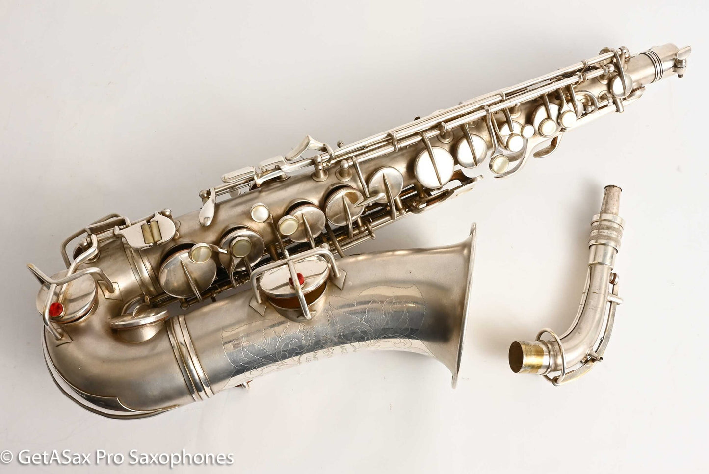 Conn New Wonder II Transitional Alto Original Silver Plate 235206