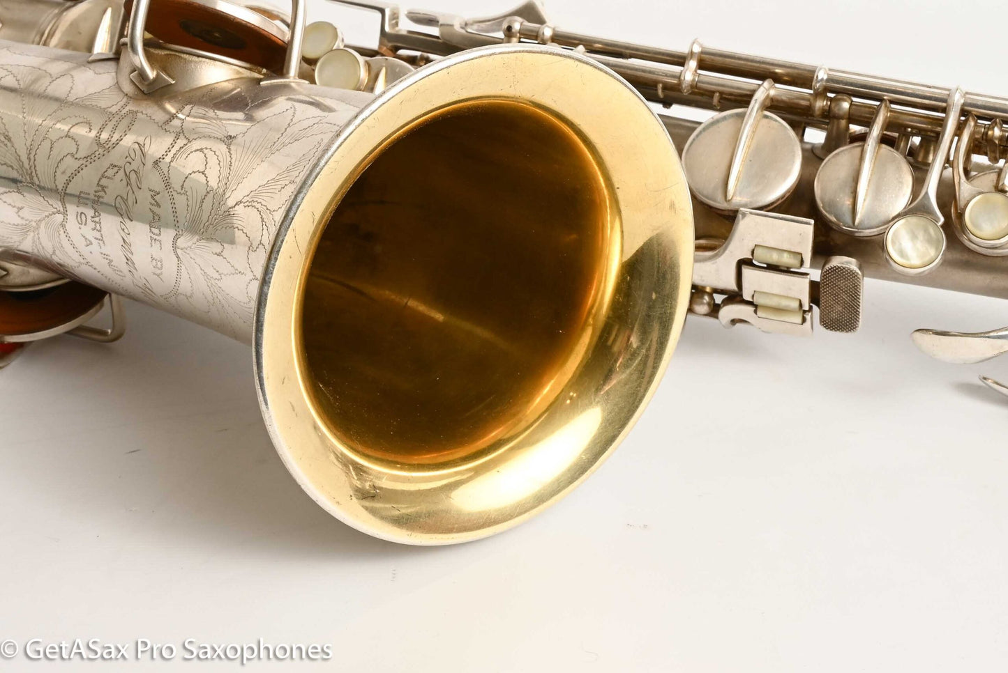 Conn New Wonder II Transitional Alto Original Silver Plate 235206