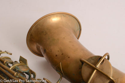 Conn Transitional C Melody Unlacquered Rare Late Example 239975