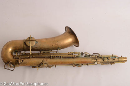 Conn Transitional C Melody Unlacquered Rare Late Example 239975