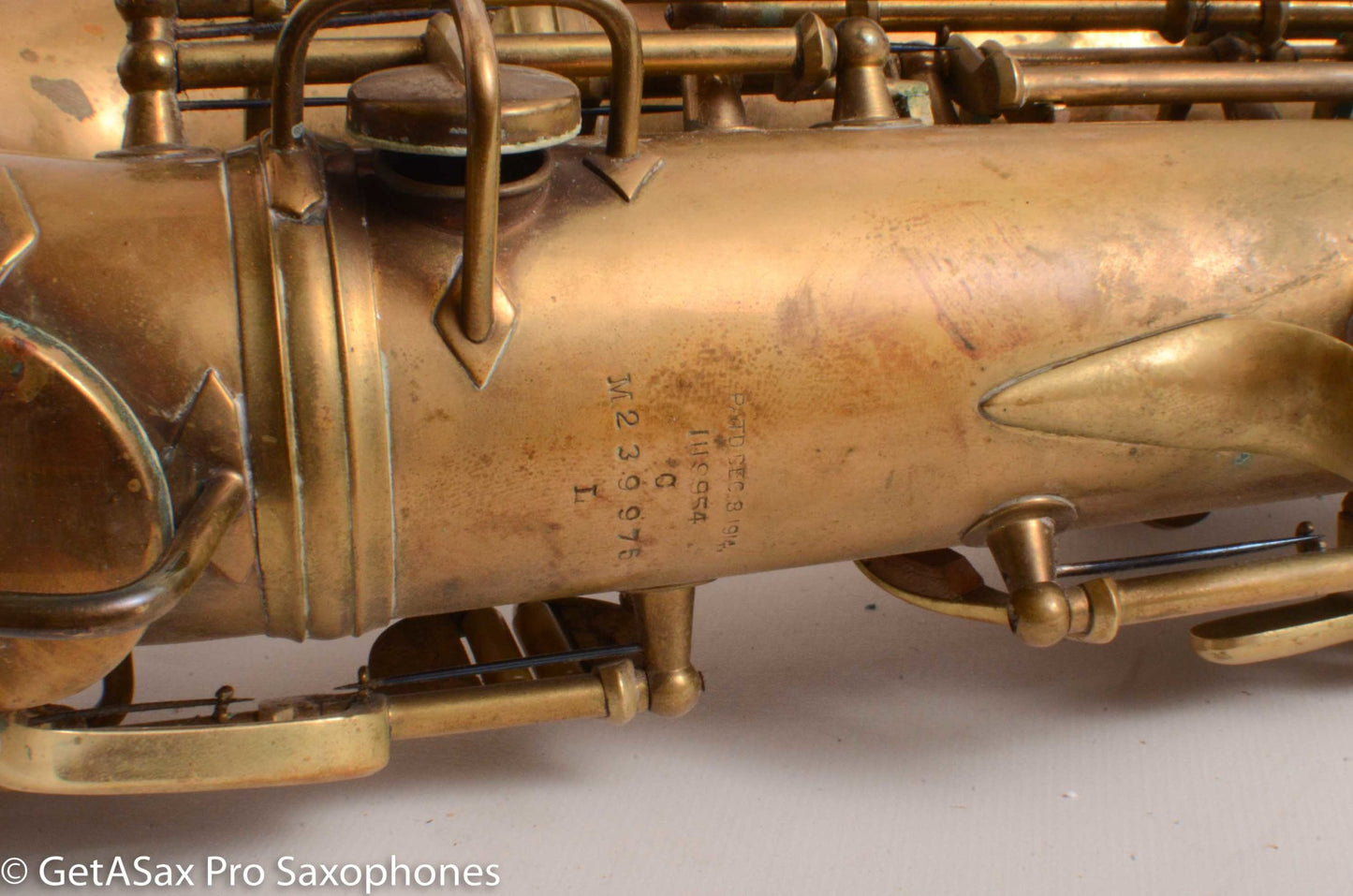 Conn Transitional C Melody Unlacquered Rare Late Example 239975