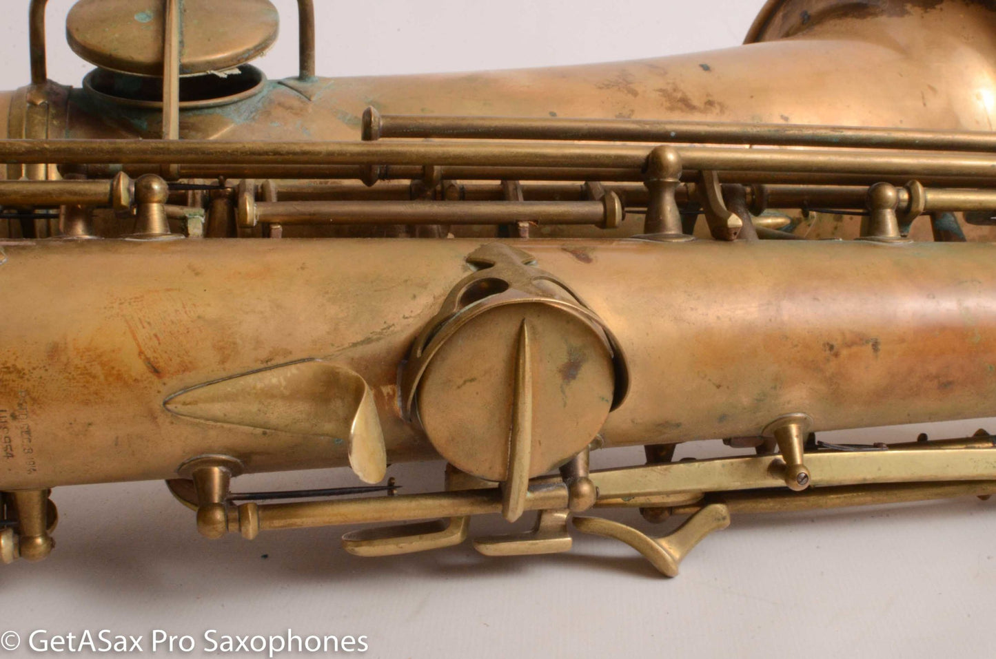 Conn Transitional C Melody Unlacquered Rare Late Example 239975