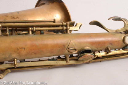 Conn Transitional C Melody Unlacquered Rare Late Example 239975