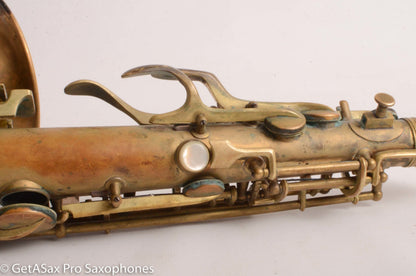 Conn Transitional C Melody Unlacquered Rare Late Example 239975