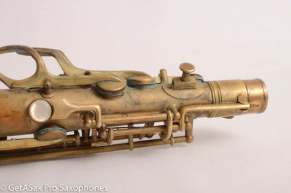 Conn Transitional C Melody Unlacquered Rare Late Example 239975
