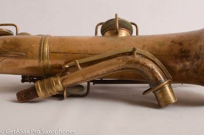 Conn Transitional C Melody Unlacquered Rare Late Example 239975