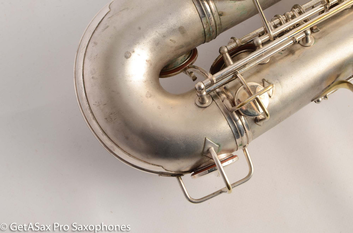 Conn 10M Transitional Tenor Saxophone 250009 Art Deco Silver Plate Recent Overhaul Outstanding!