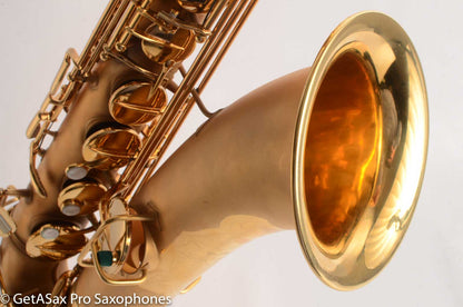 Conn with MODERN keywork New Wonder II Tenor Saxophone Gold Plate custom-made 167123