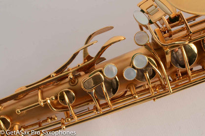 Conn with MODERN keywork New Wonder II Tenor Saxophone Gold Plate custom-made 167123