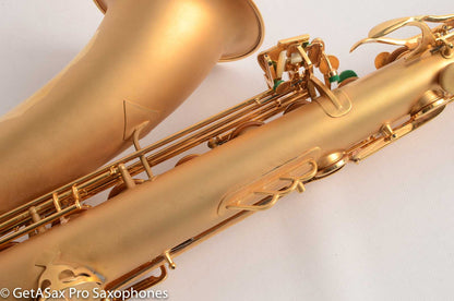 Conn with MODERN keywork New Wonder II Tenor Saxophone Gold Plate custom-made 167123