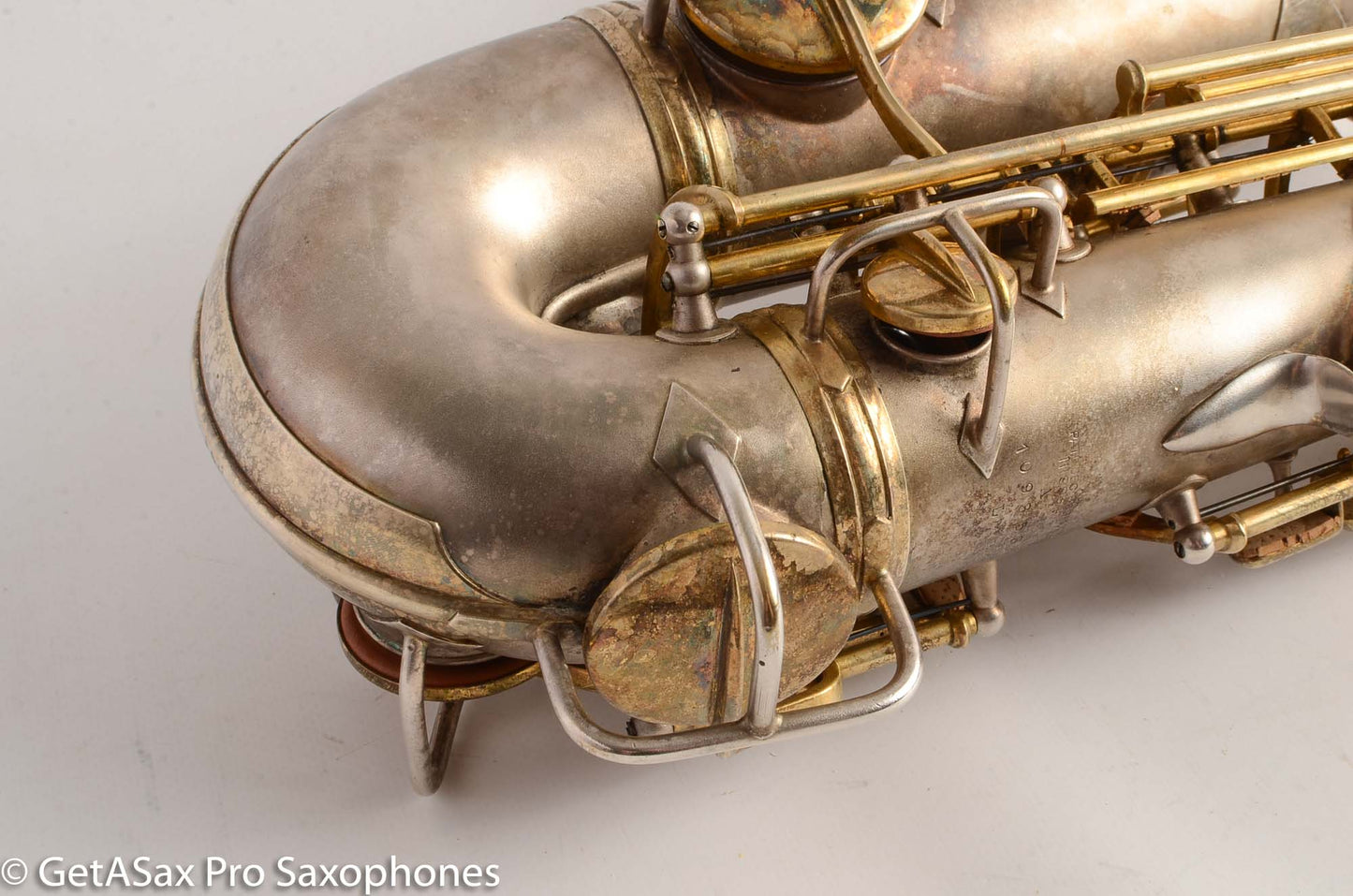 Conn New Wonder 1 Alto Saxophone Silver with Gold Keys