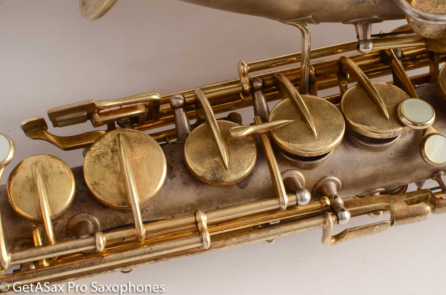 Conn New Wonder 1 Alto Saxophone Silver with Gold Keys