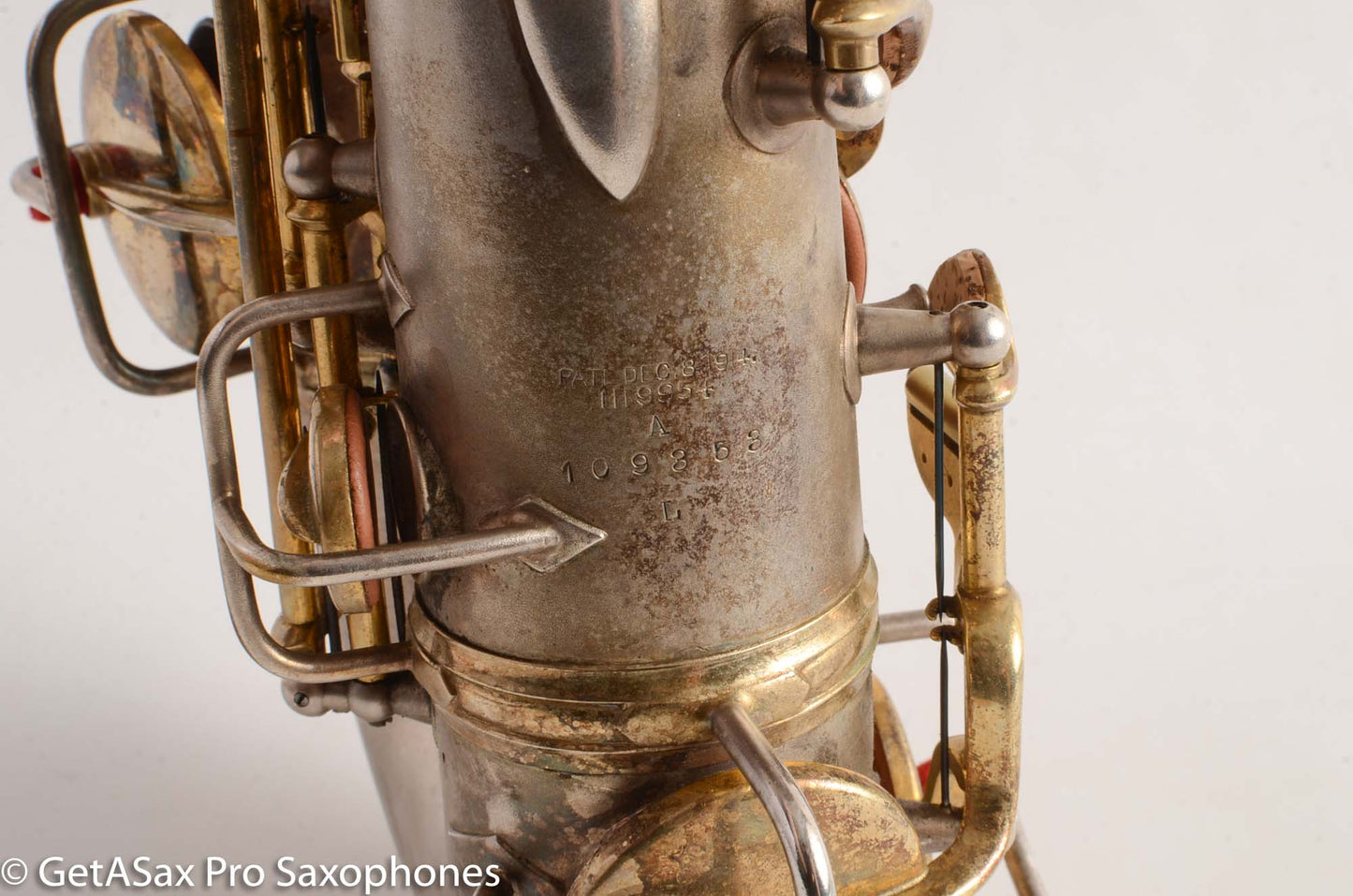 Conn New Wonder 1 Alto Saxophone Silver with Gold Keys