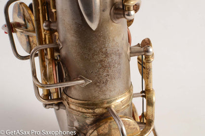 Conn New Wonder 1 Alto Saxophone Silver with Gold Keys